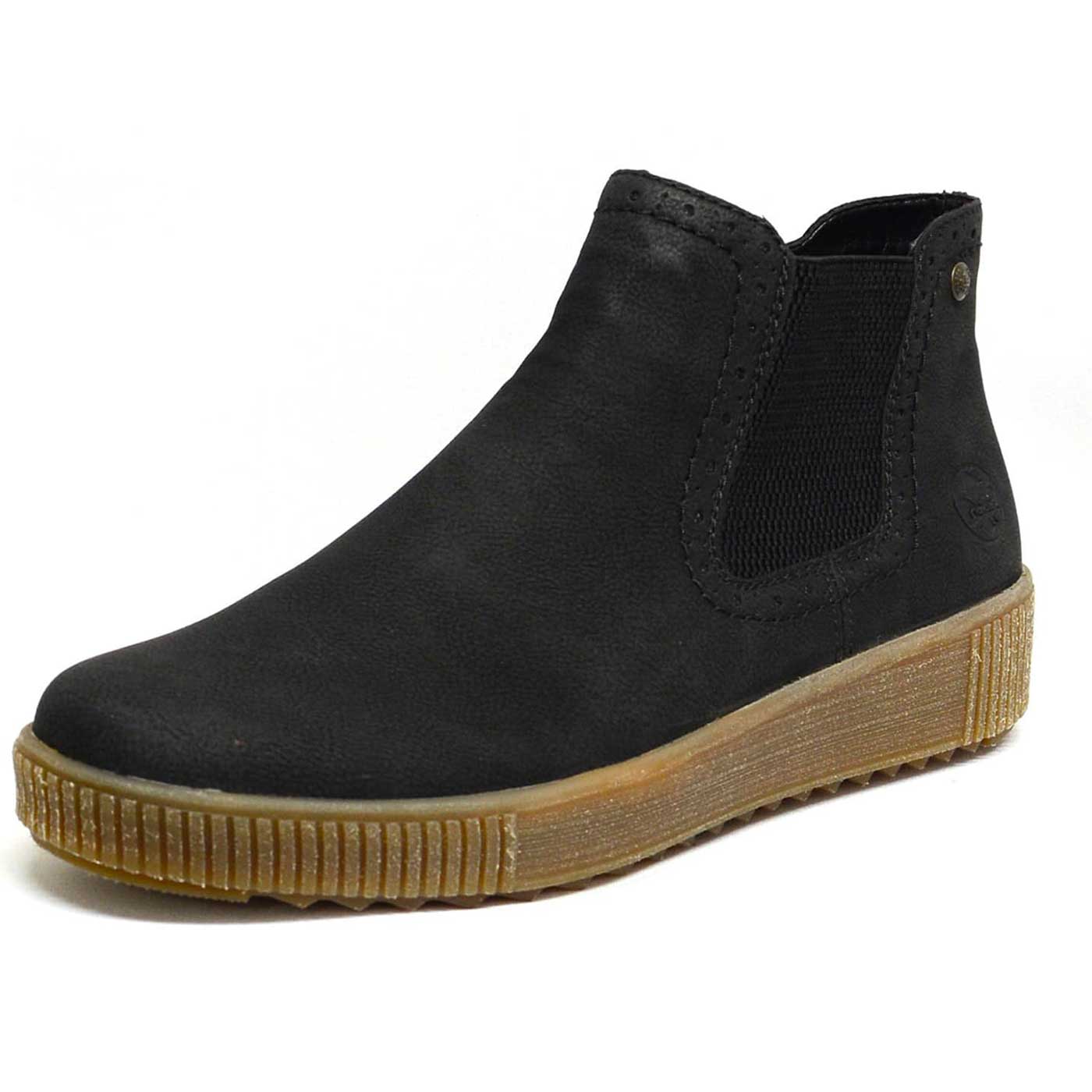 bottines femme cuir vernis noir