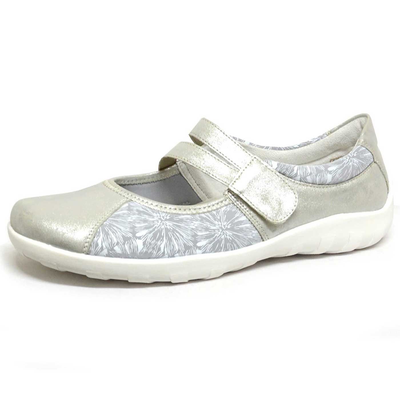 cyclistes cuir lisse argent gris multicolore, chaussures femme grande taille