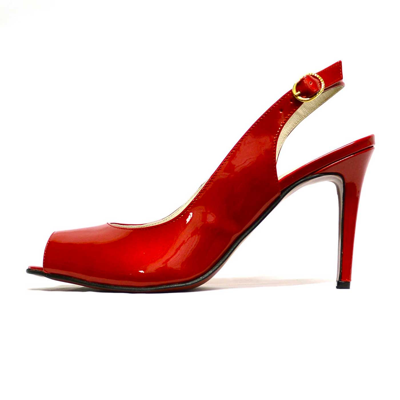 sandales vernis rouge, chaussures femme grande taille