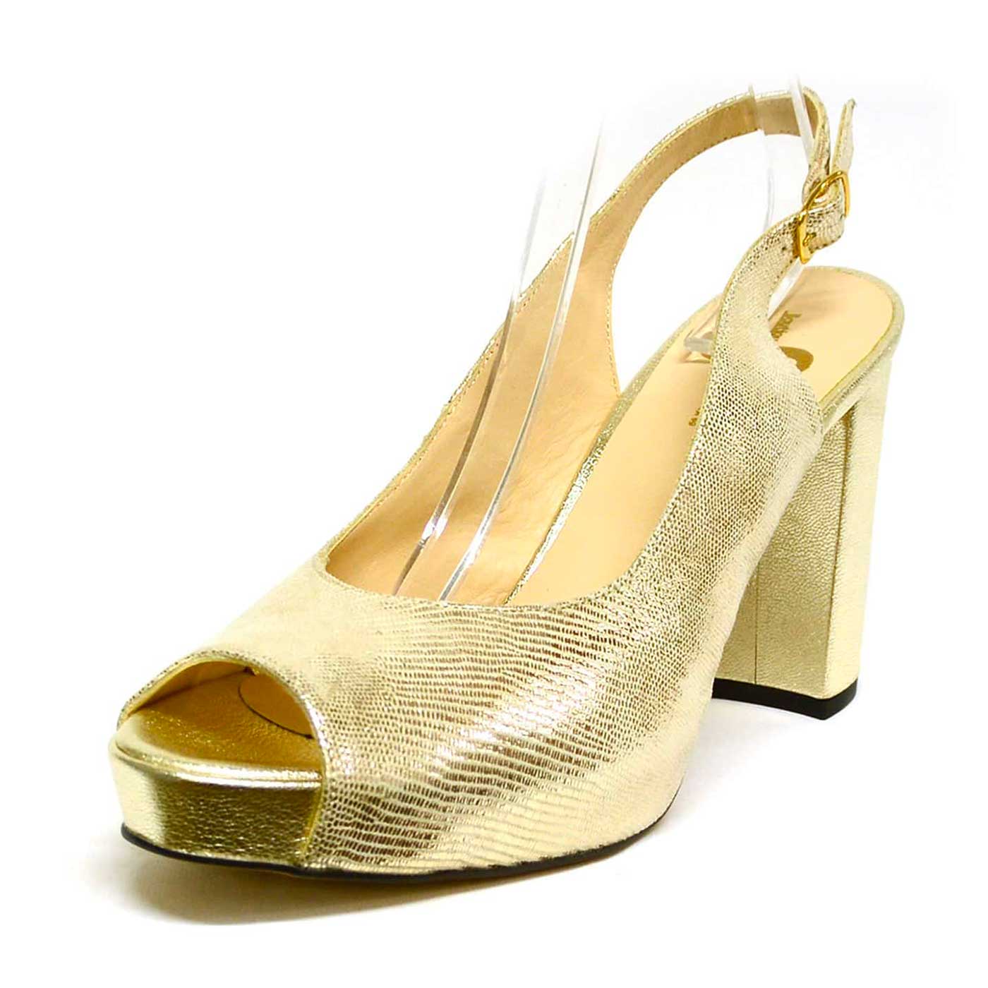 sandales brillant or, chaussures femme grande taille