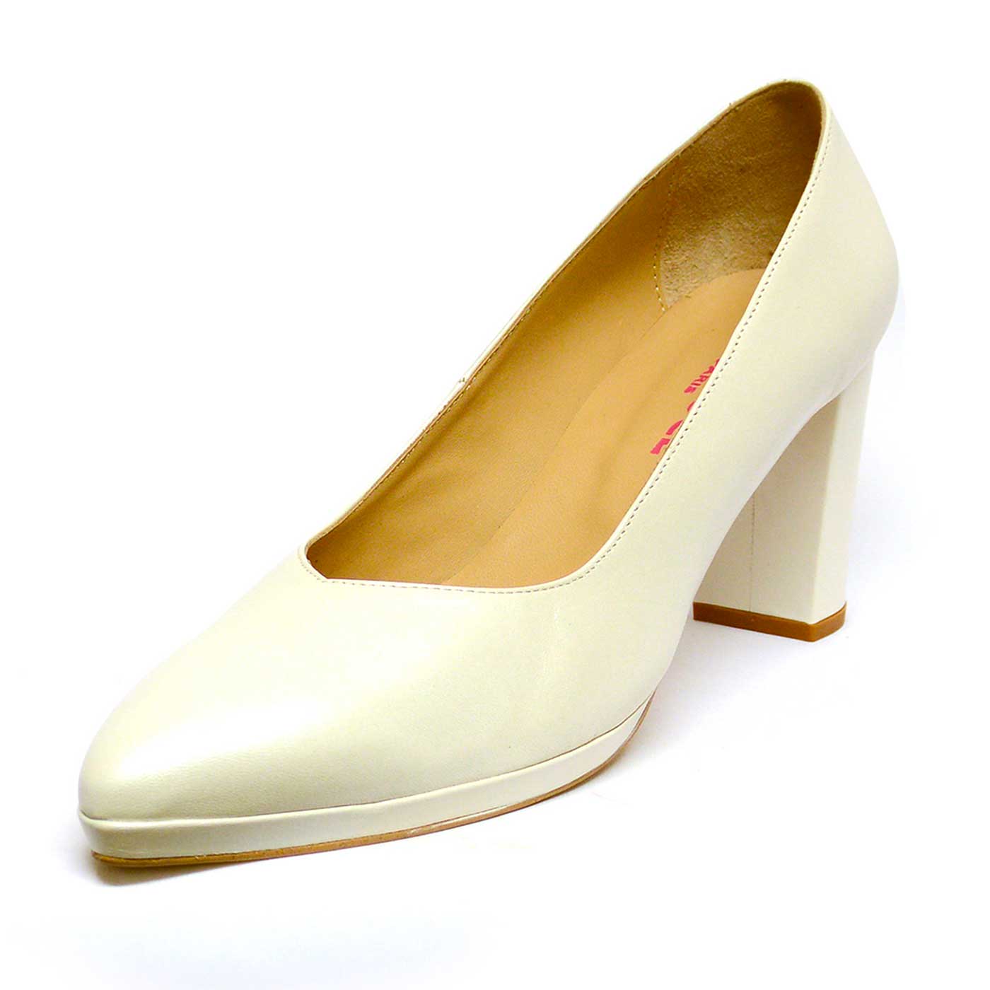 Escarpins beige cuir online