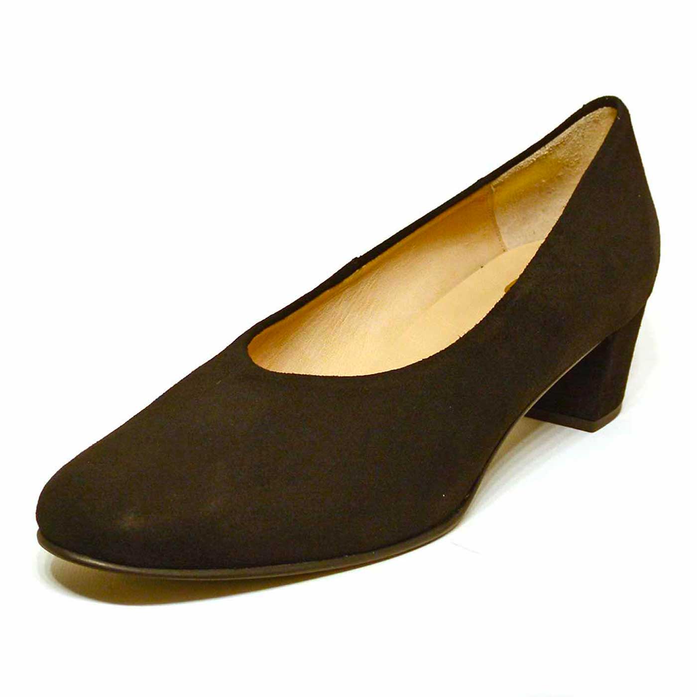 trotteurs velours noir, chaussures femme grande taille