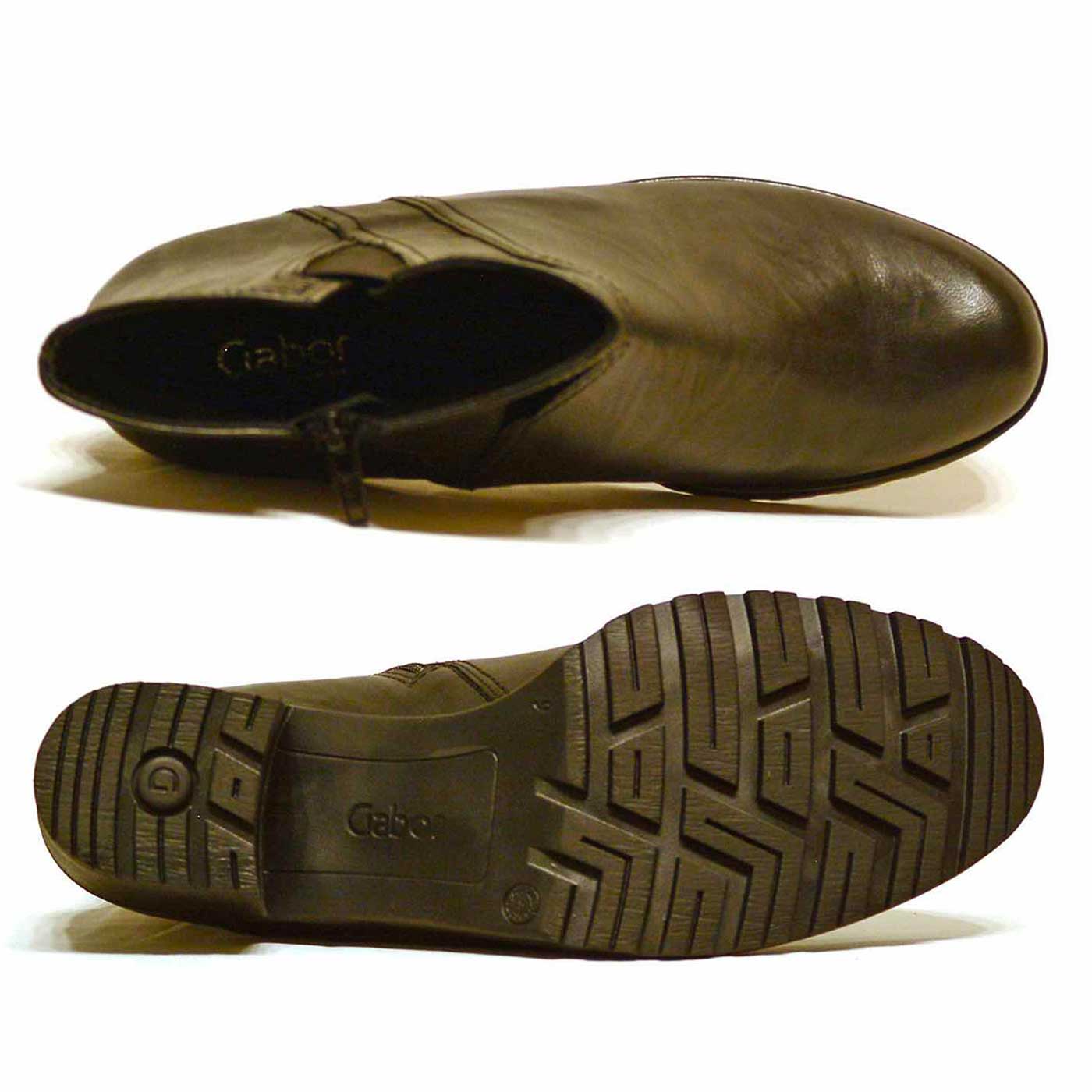 bottines  noir, chaussures femme grande taille
