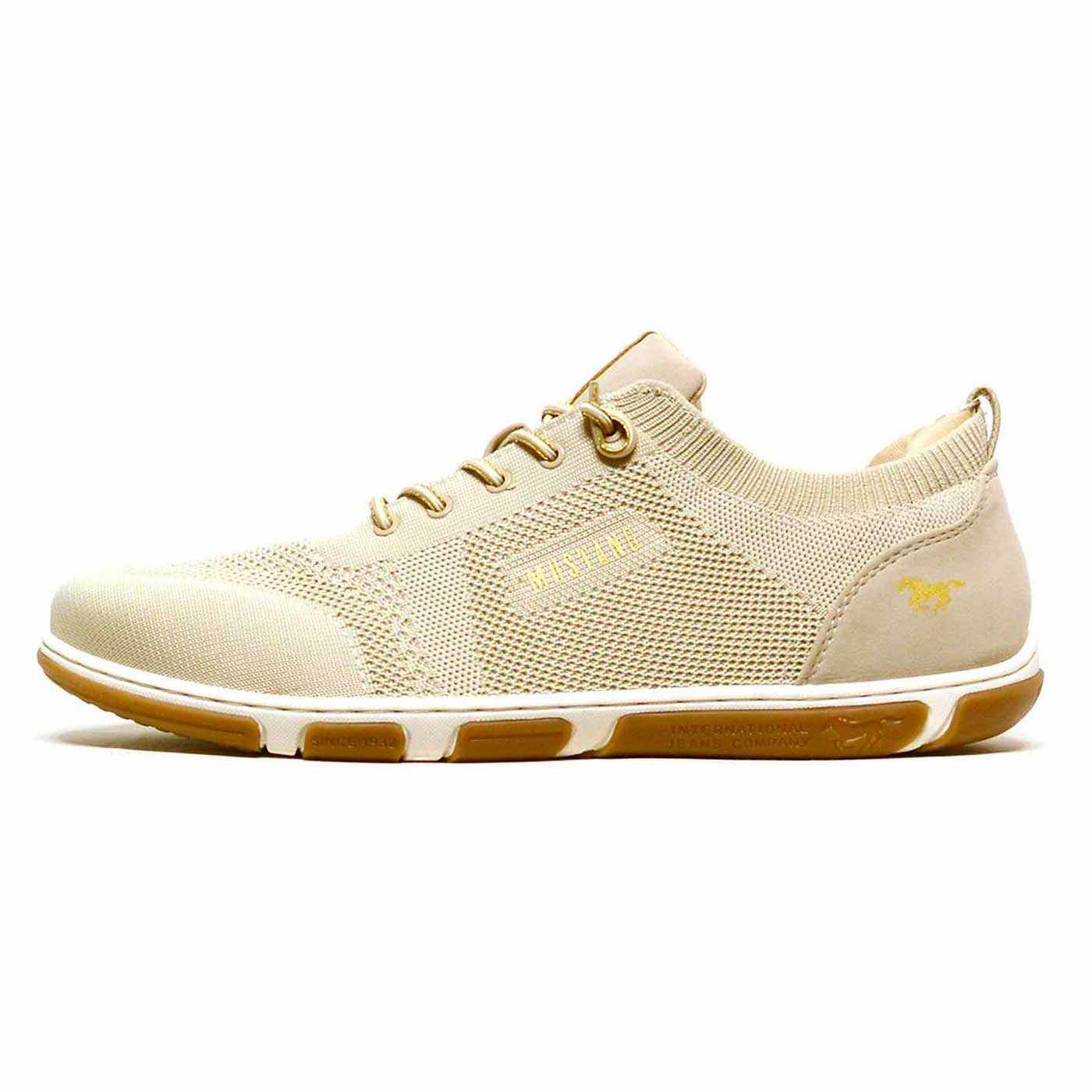 basket  beige, chaussures femme grande taille