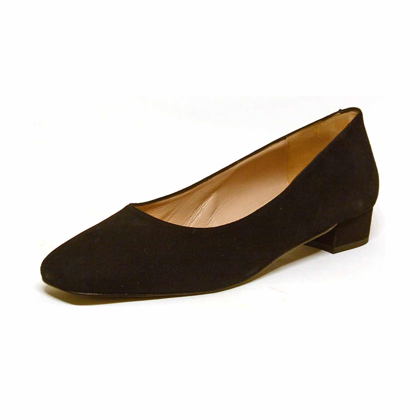 trotteurs velours noir, chaussures femme grande taille