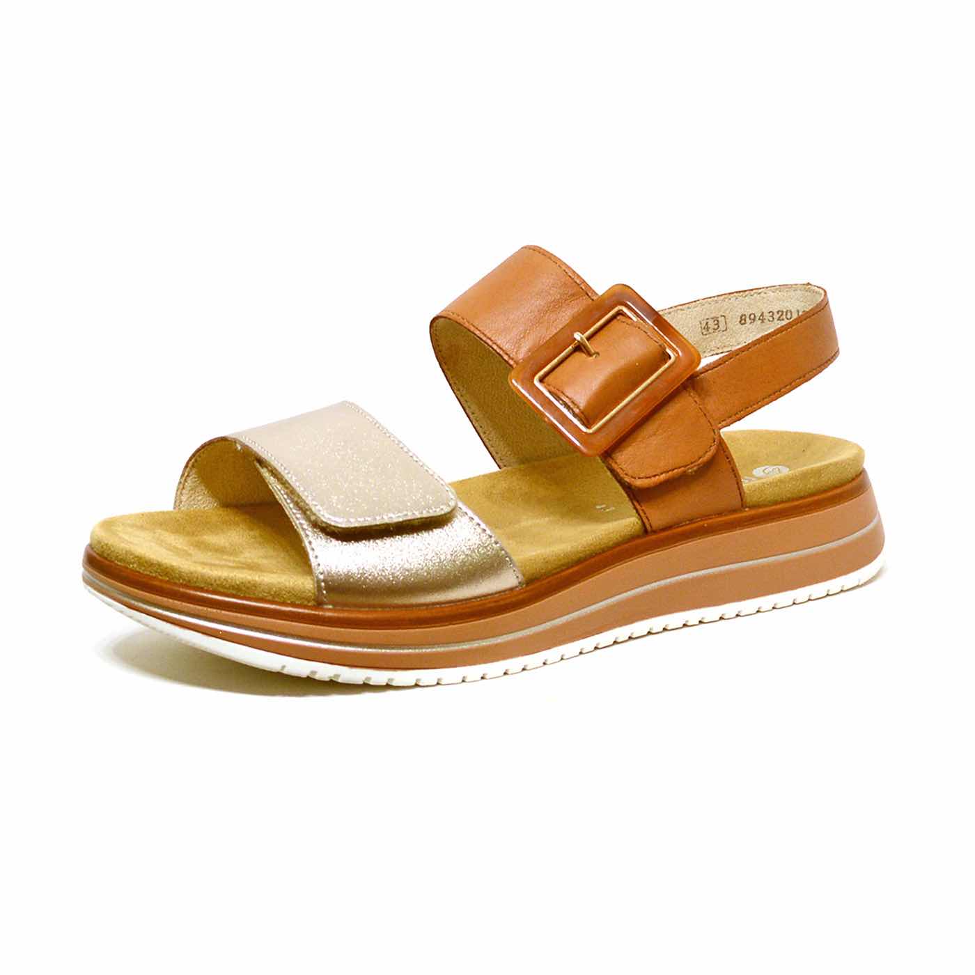 sandalettes cuir lisse camel or, chaussures femme grande taille