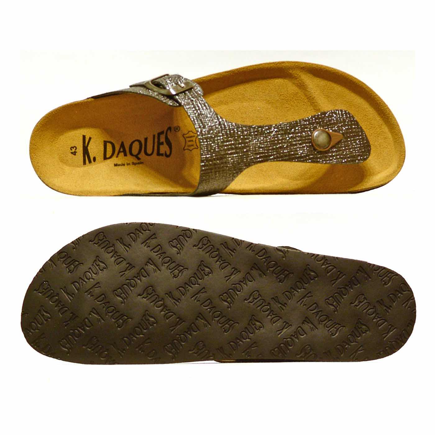 mules métallisées argent bronze metallise, chaussures femme grande taille