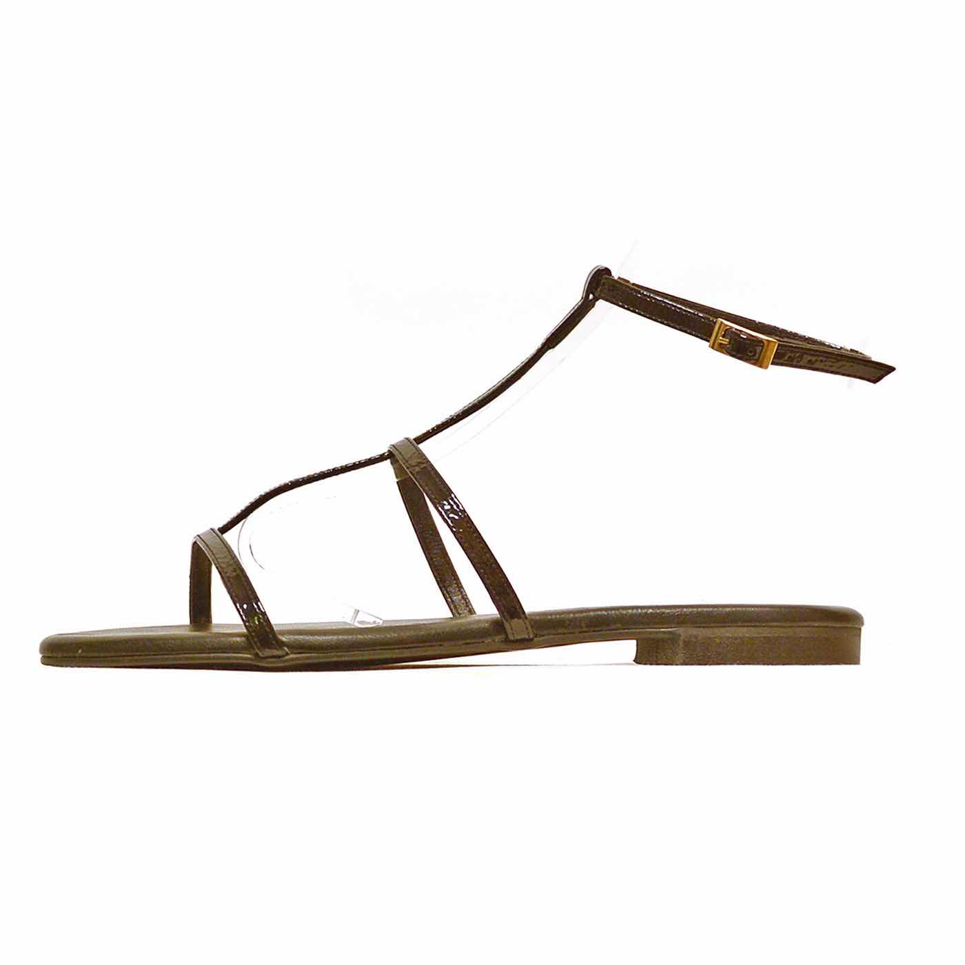 sandalettes vernis noir, chaussures femme grande taille