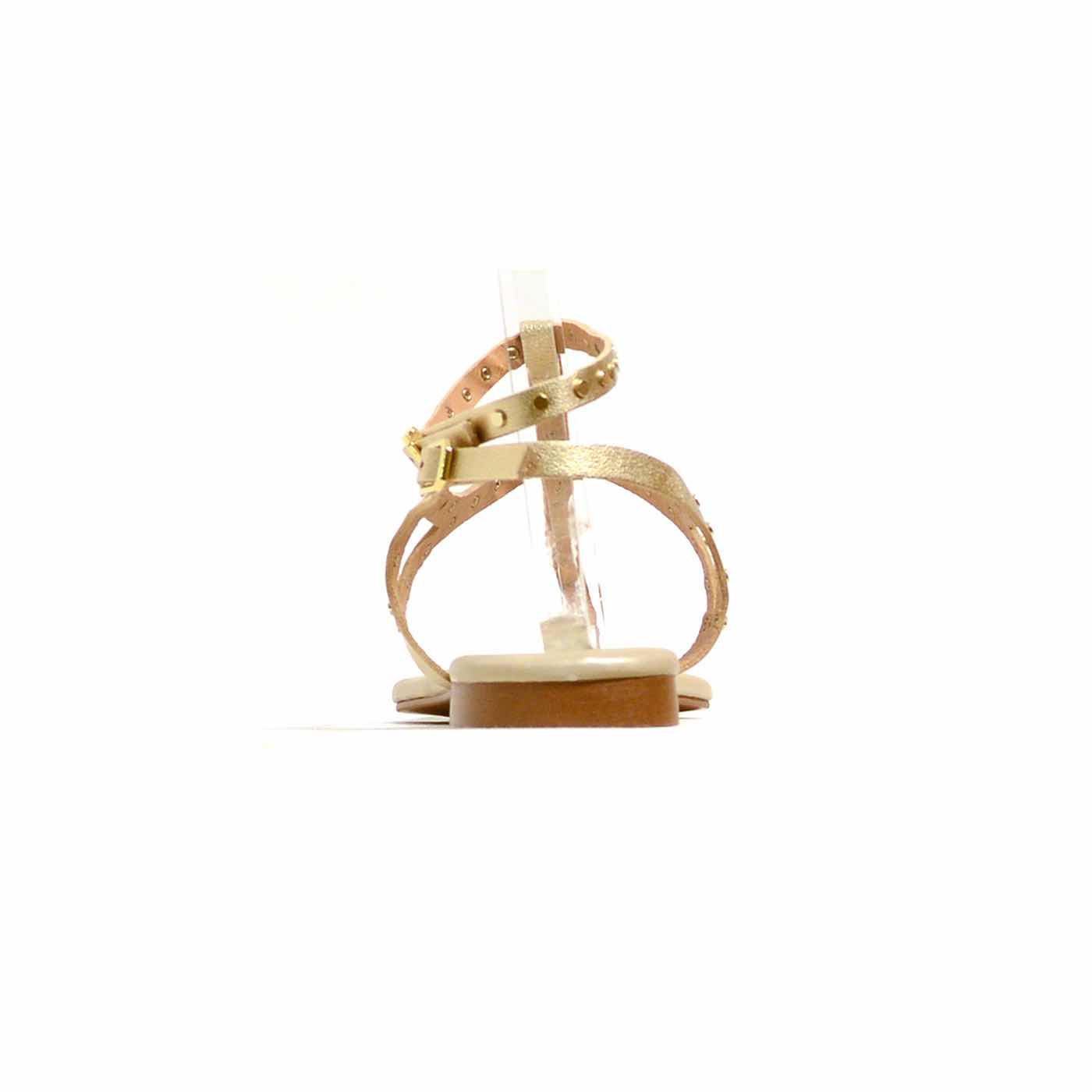 sandalettes cuir grainé metallise platine or, chaussures femme grande taille