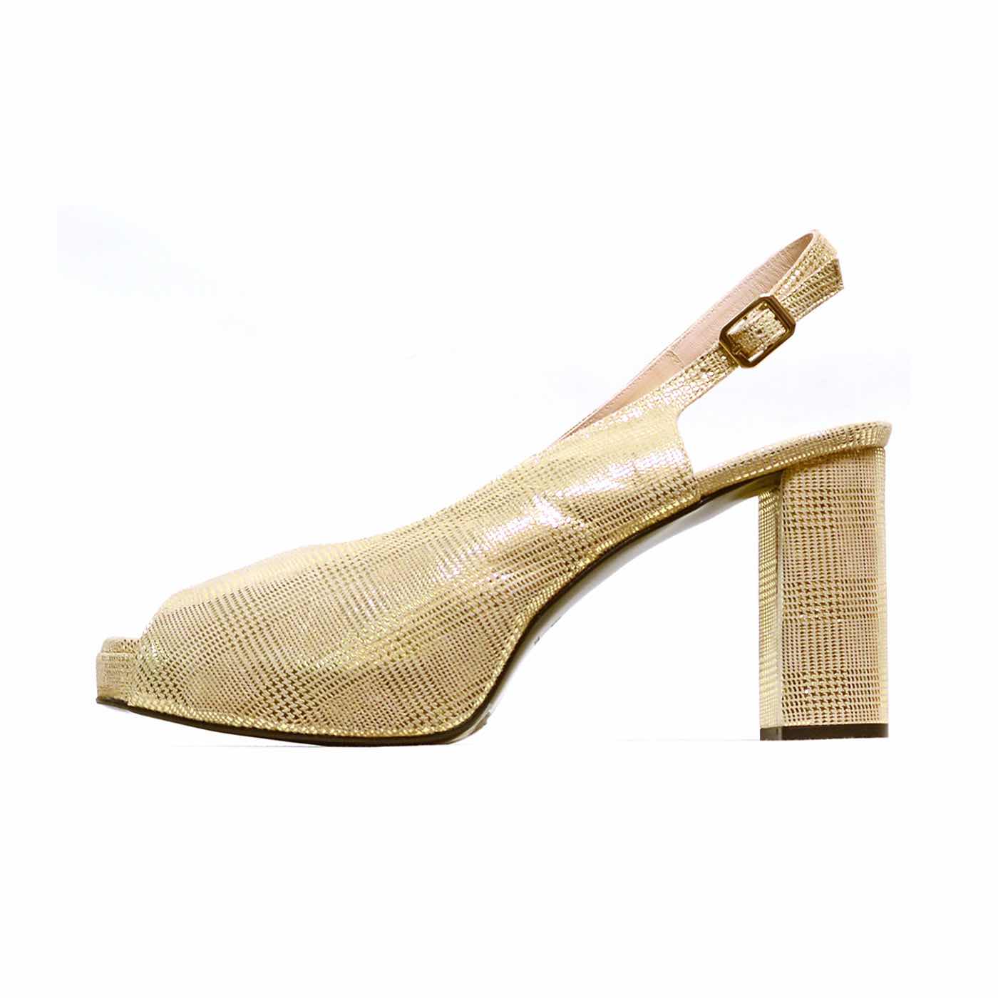 sandales velours platine or, chaussures femme grande taille