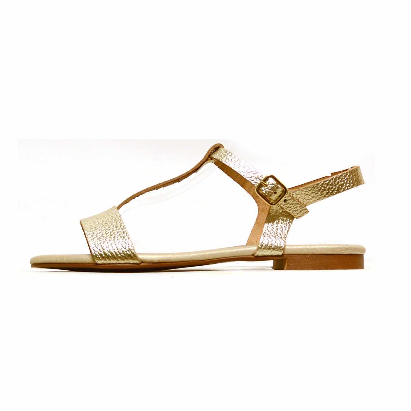 sandalettes cuir grainé platine or, chaussures femme grande taille