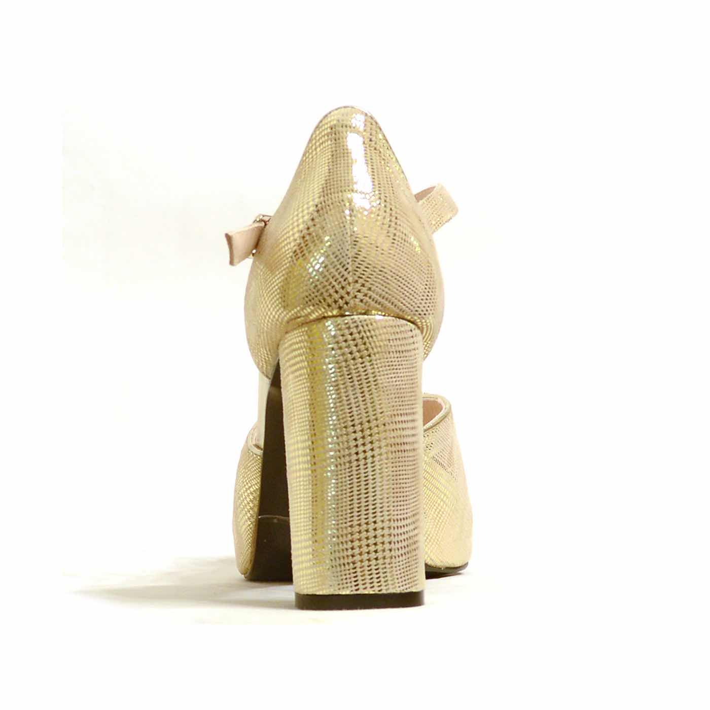 sandales métallisées platine or, chaussures femme grande taille