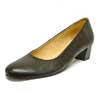 trotteurs femme grande taille du 40 au 48, cuir lisse noir, talon de 3 à 4 cm, souples confort, toutes saisons