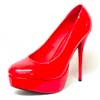escarpins femme grande taille du 40 au 48, vernis rouge, talon de  9 cm et plus, à patins escarpin talon haut talon haut gay homme fantaisie, toutes saisons