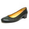 trotteurs femme grande taille du 40 au 48, brillant noir, talon de 3 à 4 cm, souples confort, toutes saisons