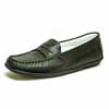 mocassins femme grande taille du 40 au 48, cuir lisse noir, talon de 0,5 à 2 cm, souples confort detente, toutes saisons