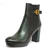 bottines femme grande taille du 40 au 48, cuir lisse noir, talon de  9 cm et plus, bottines talon haut mode talon haut tendance sexy bottines bottillons, automne