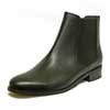 bottines femme grande taille du 40 au 48, cuir lisse noir, talon de 0,5 à 2 cm, bottines talon plat bottines bottillons, toutes saisons
