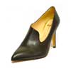escarpins femme grande taille du 40 au 48, cuir lisse noir, talon de  9 cm et plus, bout pointu escarpin talon haut mode talon haut habillee ensemble sac chaussure sexy, toutes saisons