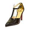 sandales femme grande taille du 40 au 48, vernis noir, talon de  9 cm et plus, bout pointu de soiree escarpin talon haut tendance habillee ensemble sac chaussure sandales talons hauts fantaisie, toutes saisons