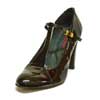 escarpins femme grande taille du 40 au 48, vernis noir, talon de  9 cm et plus, escarpin talon haut talon haut habillee, toutes saisons