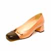 trotteurs femme grande taille du 40 au 48, vernis noir nude, talon de 5 à 6 cm, habillee pied large, toutes saisons