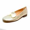 mocassins femme grande taille du 40 au 48, cuir lisse platine, talon de 0,5 à 2 cm, mode detente fantaisie, toutes saisons