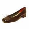 ballerines femme grande taille du 40 au 48, cuir lisse noir, talon de 3 à 4 cm, ballerines à talons, toutes saisons