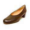 trotteurs femme grande taille du 40 au 48, cuir lisse noir, talon de 3 à 4 cm, habillee, toutes saisons