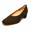 trotteurs femme grande taille du 40 au 48, velours noir, talon de 3 à 4 cm, habillee, toutes saisons