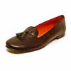 mocassins femme grande taille du 40 au 48, cuir lisse noir, talon de 0,5 à 2 cm, plates souples confort, toutes saisons