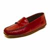 mocassins femme grande taille du 40 au 48, vernis bordeaux, talon de 0,5 à 2 cm, souples confort detente, toutes saisons