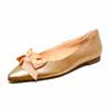 ballerines femme grande taille du 40 au 48, cuir grainé bronze, talon de 0,5 à 2 cm, bout pointu ballerines plates, toutes saisons
