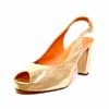 sandales femme grande taille du 40 au 48, brillant or, talon de  9 cm et plus, à patins de soiree talon haut tendance gay habillee fantaisie, toutes saisons