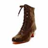 bottines femme grande taille du 40 au 48, vernis noir, talon de 5 à 6 cm, mode gay bottines bottillons fantaisie, hiver