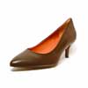 escarpins femme grande taille du 40 au 48, cuir lisse noir, talon de 5 à 6 cm, bout pointu mode habillee fantaisie, toutes saisons