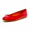 ballerines femme grande taille du 40 au 48, vernis rouge, talon de 0,5 à 2 cm, plates detente ballerines plates, toutes saisons