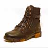 bottines femme grande taille du 40 au 48, cuir lisse noir, talon de 3 à 4 cm, , hiver