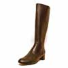 bottes femme grande taille du 40 au 48, cuir lisse noir, talon de 3 à 4 cm, habillee, hiver