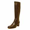 bottes femme grande taille du 40 au 48, cuir lisse noir, talon de 5 à 6 cm, habillee bottes talons hauts, hiver
