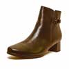 bottines femme grande taille du 40 au 48, cuir lisse noir, talon de 3 à 4 cm, mode souples confort bottines bottillons, automne