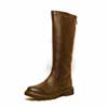 bottes femme grande taille du 40 au 48, cuir lisse noir, talon de 3 à 4 cm, bottines talon plat bottes mollets larges, toutes saisons