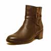 bottines femme grande taille du 40 au 48, cuir lisse noir, talon de 5 à 6 cm, mode bottines bottillons, hiver