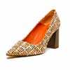 escarpins femme grande taille du 40 au 48,  metallise multicolore, talon de  9 cm et plus, bout pointu escarpin talon haut mode talon haut tendance habillee, toutes saisons
