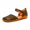 sandalettes femme grande taille du 40 au 48, cuir lisse noir, talon de 3 à 4 cm, plates sandales plates souples confort, toutes saisons