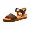 sandalettes femme grande taille du 40 au 48, cuir lisse noir, talon de 3 à 4 cm, mode detente, chaussures pour l&#039;été