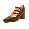 escarpins femme grande taille du 40 au 48, vernis noir, talon de 7 à 8 cm, escarpin talon haut mode tendance habillee, toutes saisons
