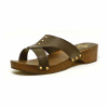 sabots femme grande taille du 40 au 48, cuir grainé noir, talon de 3 à 4 cm, mode, toutes saisons