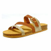 mules femme grande taille du 40 au 48, croco marron metallise platine or, talon de 0,5 à 2 cm, mode plates confort detente, chaussures pour l&#039;été