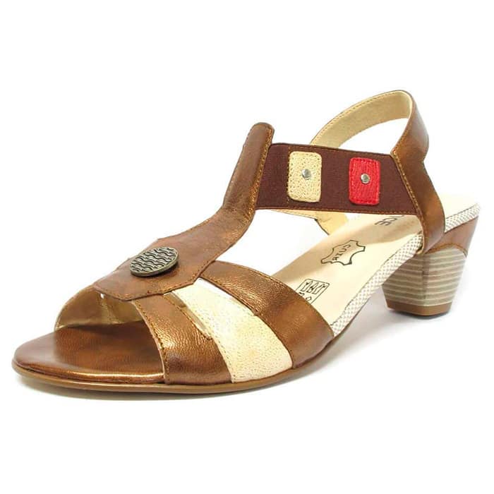 sandales femme grande taille du 40 au 48, cuir fripé beige marron rouge, talon de 5 à 6 cm, souples, chaussures pour l'été